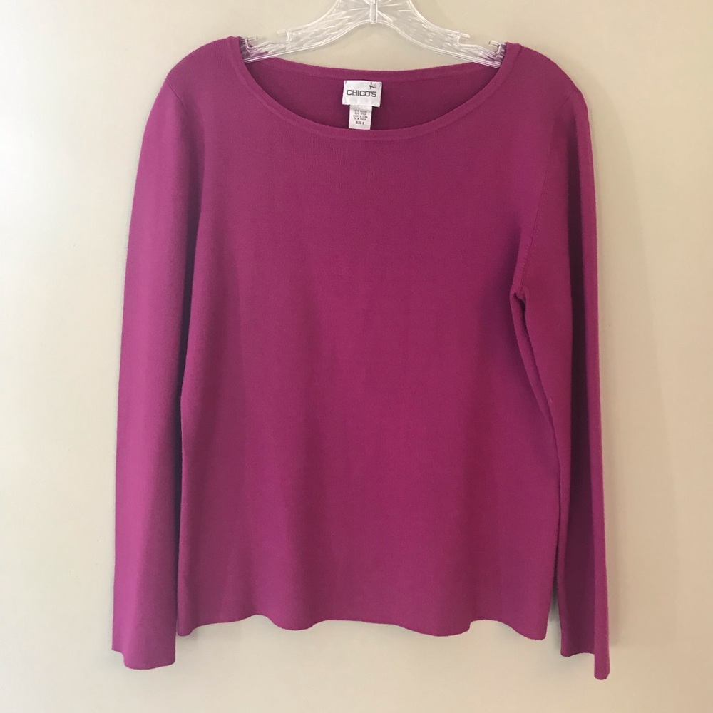 Chico’s Hot Pink Top